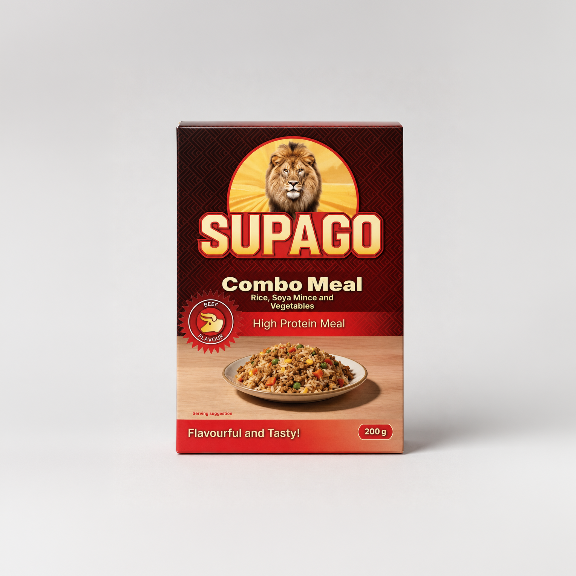 Combo Meal Beef Flavour